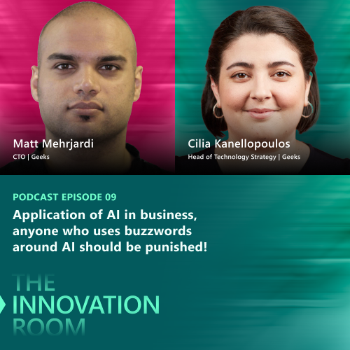 Episode 9: Application of AI in business, anyone who uses buzzwords around AI should be punished!